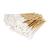 Gefires 100 pieces cotton swabs for dogs cotton swabs ear cleaning ear cleaner mites dog dog ear cleaner dog ear mites cat suitable for pets dogs cats (6in)