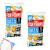 Burtons Fish 'N' Chips Salt Vinegar Flavour 10 Snack Packs of 25g (2 Packs of 5 each) Irresistible Baked Snack Biscuits | Included Jaspem Shopping List