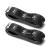 Tape Measure Body Measuring Tape 120 Inch Soft Fabric Measuring Tape for Sewing Cloth Measurement Double Scale Tailor Ruler for Weight Loss Medical Measurement Nursing Craft(2 Pack/Black) Black 120 Inch