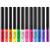 12 Colors Matte Liquid Eyeliner Set UV Glow Rainbow Colorful Neon Eyeliner Pencil Pigmented Waterproof Smudgeproof Long Lasting Gel Eye Liner Eye Makeup Gift Kit for Women (Set C)