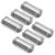 Amathing's hand washing brush double -sided for thorough universal cleaning (gray) - nail brush hand brush (6 pieces) - cleaning brushes ideal for surfaces and hands 6 pieces gray