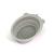 Freetune Collapsible Shaving Bowl - Silicone Rubber Multi Purpose Portable Bowl - Pocket Size, Easy to Carry, Durable, Flexible Gray