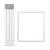 Hand U Journey Universal Clip Frame Square Rectangle Plastic Clip Frame for Embroidery  Quilting  Cross-Stitch  Punch Needle  Silk-Painting-17''x17''(43.1x43.1 cm) 17x17