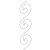 Quilting Creations Wave Border Quilt Stencil  2
