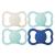 MAM Air Matte Pacifiers for Sensitive Skin 6+ Months Best Pacifier for Breastfed Babies Baby Boy Pacifiers 6-16 4 Count Boy 2 Pack 6-16 Month