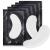 Lunamoon eye pads for eyelash extension eyelashes pads eyelash extension pad eyelash pad eyelashes coloring pad eyelids lifting pad eyes gel patch for eyelash extensions 50 pairs (black) blackor