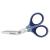 PhysiciansCare by First Aid Only 90294 Titanium Non-Stick First Aid Bandage Scissors, 4" Bent, Blue Shear
