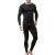 TSLA Mens Thermal Underwear Set Microfiber Soft Fleece Lined Long Johns Winter Warm Base Layer Top  Bottom Soft Micro Fleece Black Medium