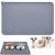 Emwel dog food mat silicone dog apple mat non-slip cat and dog feed mat waterproof dog place set L (47 x 30.260 g) Gray 260g