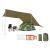 17  10 ft Large Camping Tent Tarp Outdoor Waterproof Flame Retardant Hammock Rain Fly Backpacking Tent Tarp Shelter for Hiking Travel Picnic(Not Includes Poles) Green