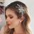 Easedaily Bride Wedding Hair Comb Silver Crystal Hair Pieces Rhinestone Headpieces Bridal Hair Clip Side Combs Hair Accessories for Women and Girls A-Silver