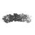 Oak Leaf Hair Clip, Hand Crafted Metal Barrette Made in the USA with a Large 80mm Clip by Oberon Design