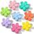 Hair clips flower-hair clips 8 pieces cute large hair clips matte hair clips for women girls hair clip non-slip hair claw flower sheet hair accessories for thin hair
