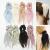 8pcs hair bands scarves Bowknot hair hair tie for women girls double layer chiffon elastic hair tie porch holder hair pressure bandana pure color