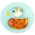 Lightening Baby Plate Silicone Toddler Plates Suction Placemat Divided Duck Dishes for Kids and Infants One-Piece Strong Suction  BPA Free  Microwave Dishwasher Safe Green