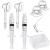 Gipizi Inverted Nipple Puller 2 PC Nipple Aspirator Corrector Women Nipple Suckers for Flat Nipples