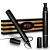 LA PURE Waterproof Eyeliner Stamp - 2 Wingliner Black Make Up Pens, Vamp Style Wing, Smudgeproof & Sweatproof, Perfect Cat Eye Look, Winged Long Lasting Liquid Eye Liner Pen, Eyeshadow, No Dipping 10 mm black