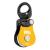 Petzl, Spin L1, Simple Pulley with Very High Output with Walker One Size Yellow