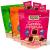 Michel et Augustin Gourmet Chocolate Cookie Squares | Individually Wrapped European Cookies | 3-Bag Variety Pack | 15 French Shortbread Cookies per Bag