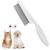 Flea Comb for Dogs Cats Dog Hair Comb Grooming Tool for Removing Tear Stains Fleas Dandruff Lice