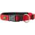 Hunter Neopren Vario Plus neck dog collar nylon padded with neoprene 45 -50/2.5 (M -L) red/black 45 -50/2.5 (M -L) red/black