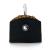 COOWONE Treat Bag with Magnetic Opening for Puppy Treat Snack Bags Dog Treat Carrier Holder with Clip (Black)