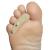 Steins Hammer Toe Crest Cushion and Buttress Pad Reduces Pressure from Calluses and Hammer Toes Medium Right Beige 3 Count