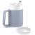 JFA Supplies 1 Handle 165ml Grey Adult Drinking Mug/Drinking Cup/Sippy Cup/Non Spill Cup