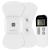 Comfytemp Wireless TENS Unit Muscle Stimulator for Pain Relief Therapy, Rechargeable TENS Machine for Pain Management, Portable TENS Device for Back, Shoulder, Cramps Pain Relief, 15 Modes, 2 Pads
