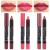 evpct 3Pcs Nude Pink Beige Chestnut Mauve Matte Lip Crayon Lipstick Liner Pencil Set Long Lasting Waterproof DNM Matching Lip Liner and Lipstick Set 24 Hour labiales mate 24 horas originales 01&04&07 3 Count (Pack of 1) ...