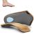 Orthetic insoles of 3/4 length half plantar fasciitis support with midfoot pads foot shoe inserts for women and men high foot vaults for flat foot 45/46 XXL |45/46 EU