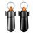 2 Packs Pill Keychain Pill Case Waterproof Pill Holder Portable Pill Container Aluminum Alloy Single Chamber Small Pocket Pill Box for Purse Backpack Medicine Bottle EDC for Outdoor Travel