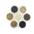 KOCONI 500pcs Dark Brown Nano Rings Nano Beads Copper Micro Rings Micro Beads Rings Micro Nano Beads Micro Links Nano Extensions Beads Nano Micro Rings 3mm #3 Dark Brown 500 Count (Pack of 1) #3 Dark Brown