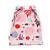 Hisprout Grab and Go Waterproof Washable Reusable Diaper Wet Bag (Pink Fish)
