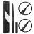 Lavossy Bartf llerstift fill and define your irregular beard with the beard pencil waterproof bare pencil for men multi -colored (1 piece (1 Pack) Dark Brown) 1 piece (1 Pack) Dark Brown
