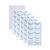 25 Pairs Practice Lashes for Lash Extensions Training Eyelash Extension Practice Lash Strips to Make Own Lashes Thin Band 8mm Mimic Natural Eyelash for Mannequin Head by EMEDA 25 Pair (Pack of 1)