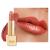 OULAC Orange Metallic Shine Lipstick Coral Glitter Long Lasting Lipsticks High Impact Lightweight Soft and Ultra Hydrating Vegan & Cruelty-Free Full-Coverage Lip Color 4.3 g/0.15 ozBe Happy(05)