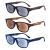 EYEGUARD 3 Pack Unisex Classic of Style Sunglasses Readers Outdoor Reading Glasses for Men and Women 2.75- Not Bifocals Sun Lens 3 Color Mix 2.75 x