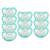 JollyPop 0-3 Months Pacifier 10 Pack Unscented - Teal