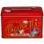 New English Teas Vintage Victorian Tea Tin in Berry-Red with 40 English Breakfast Teabags Earl Grey 1 Count (Pack of 1)