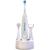 Cybersonic Classic Electric Toothbrush, Rechargable Power Toothbrush with Complete Dental Care Kit Including Tongue Scraper and Floss Heads