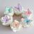 GEORLD Edible Wafer Paper Butterflies Set of 48 Purple Colorful Cake Decorations, Cupcake Topper Mixed Color 5 Color Mixed