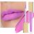 Oulac liquid matt purple lipstick purple lipstick long -lasting with kissing intensive color levy precise applicator matt finish vegan gluten -free 4.5 ml (m14) (m14) Unpredictable kiss
