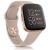 Oumida compatible for Fitbit Versa 2 bracelet/Fitbit Versa bracelet for women men silicone bracelet classic sports replacement watch bracelet for fitbit versa 2/fitbit versa/versa lite milk tea color