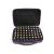 Storage for essential oils 60 grille carrier bag for essential oils hard -shell case travel bag for essential oils organizer for essential oils for bottles 5 ml 10 ml 15ml (purple) 60 Bottles Holder