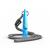 Rudel king dog whistle for recall - professional training pipe with standardized frequency and pipe band - ideal for dog education blue