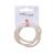 Pritties Accessories Mini Silicone Non-Slip Clear Hair Tie Set of 4