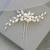 Jakawin Pearl Bride Wedding Hair Pins Silver Rhinestone Hair Piece Crystal Headpiece Bridal Hair Accessories for Women and Girls HP179