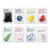 EUNYUL Pack of 8 Purity Facial Sheet Mask Pack (8 types) Korean Skincare Hydrating & Nourishing & Natural Ingredients for All Skin Type ALL 8types