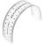 Healifty eyebrows ruler pvc flexible eyebrows microblading ruler permanent make-up measurement tool eyebrows microblading deliveries